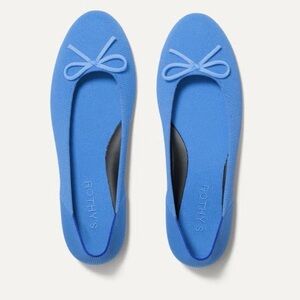 Rothy's Blue Flats with Bow